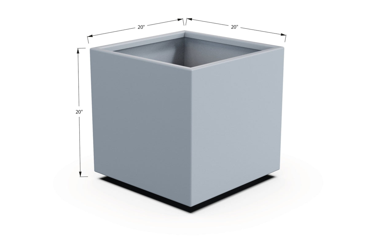 Aluminum Square & Cube Planter - Plantercraft