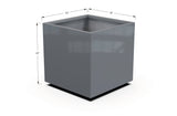 Aluminum Square & Cube Planter - Plantercraft