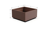 Aluminum Square & Cube Planter - Plantercraft