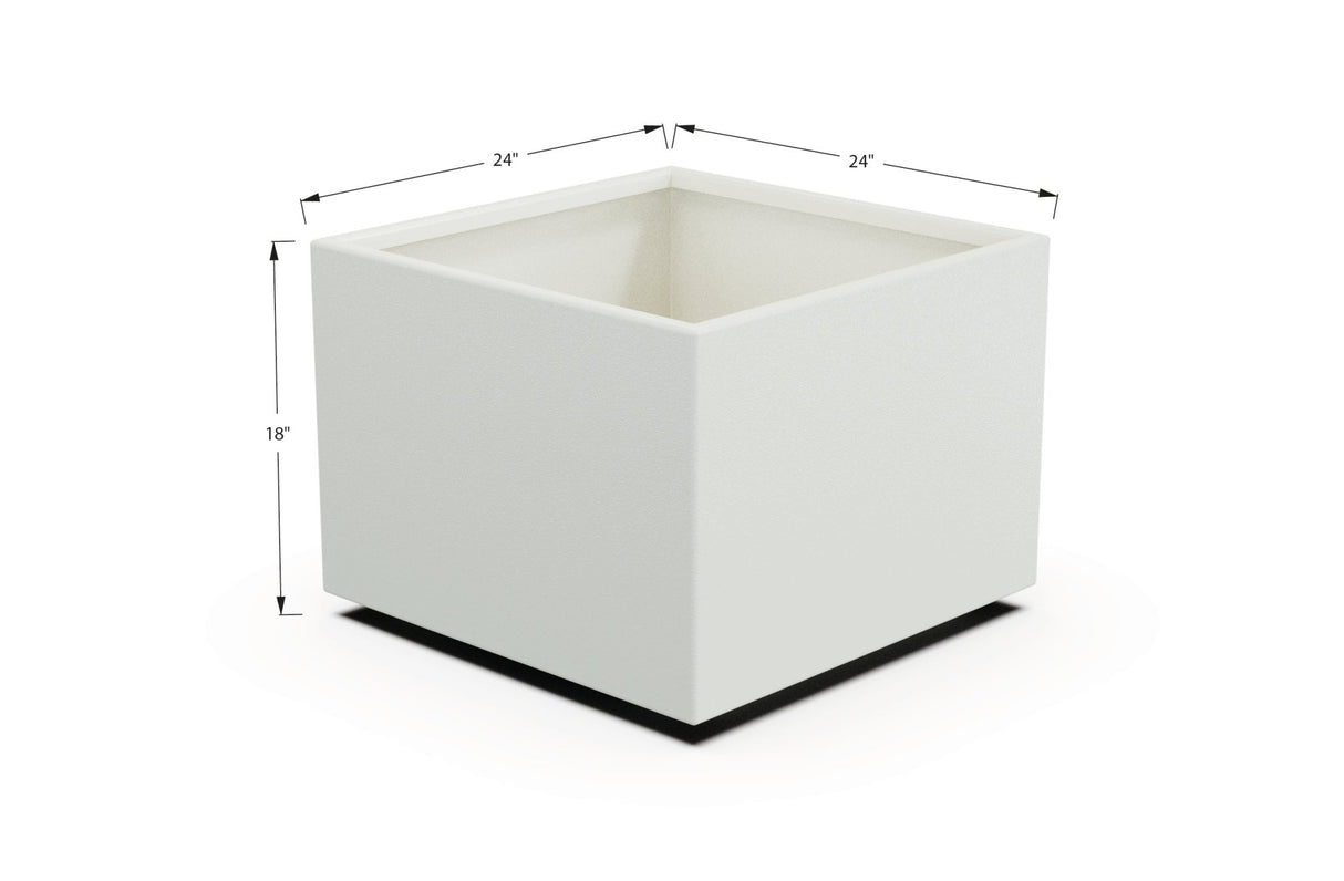 Aluminum Square & Cube Planter - Plantercraft