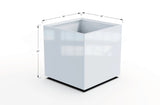 Aluminum Square & Cube Planter - Plantercraft
