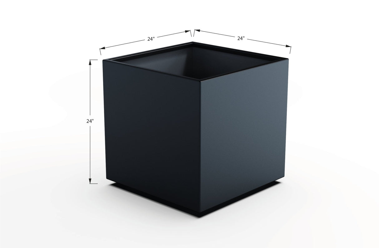 Aluminum Square & Cube Planter - Plantercraft