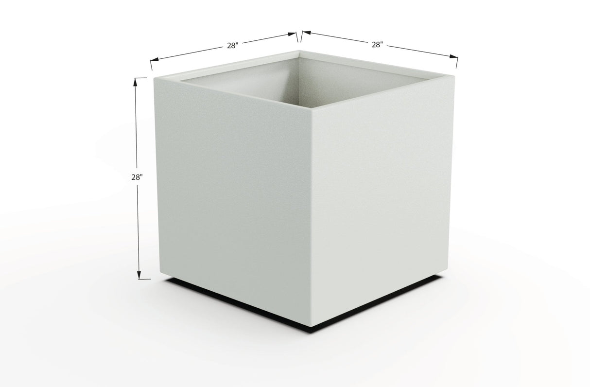 Aluminum Square & Cube Planter - Plantercraft