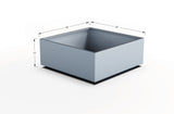 Aluminum Square & Cube Planter - Plantercraft