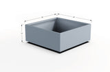 Aluminum Square & Cube Planter - Plantercraft