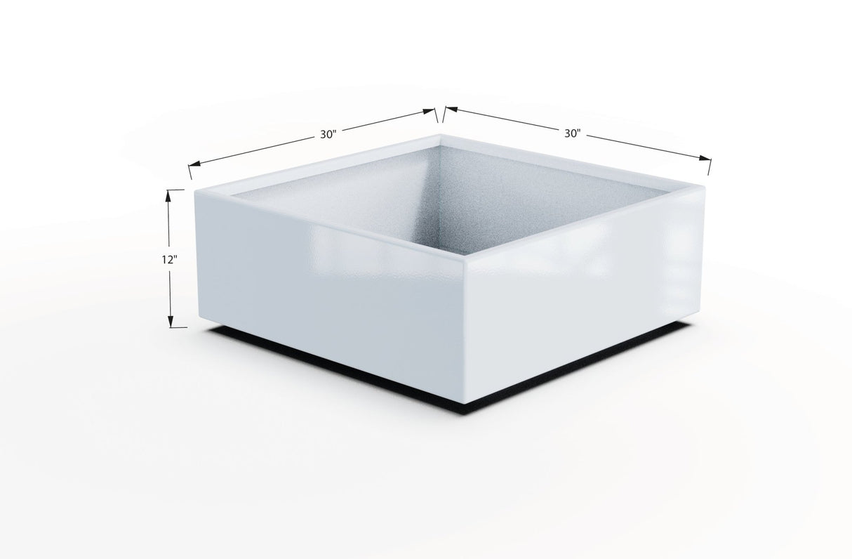 Aluminum Square & Cube Planter - Plantercraft