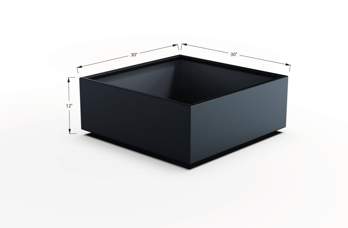 Aluminum Square & Cube Planter - Plantercraft
