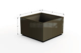 Aluminum Square & Cube Planter - Plantercraft