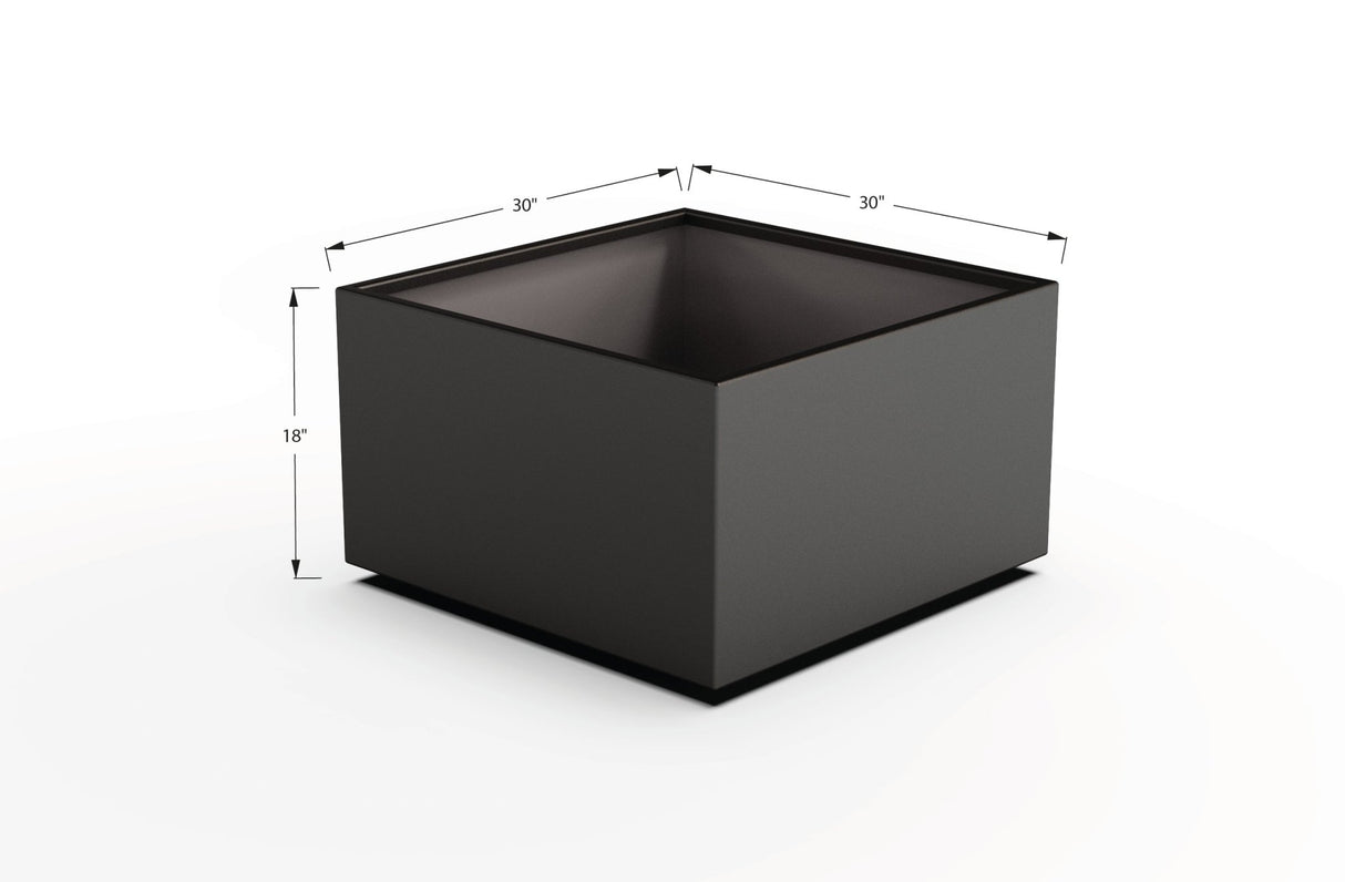 Aluminum Square & Cube Planter - Plantercraft