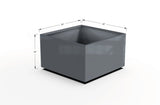 Aluminum Square & Cube Planter - Plantercraft