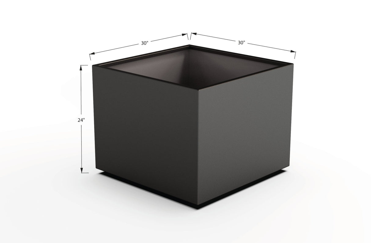 Aluminum Square & Cube Planter - Plantercraft