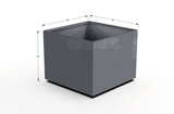 Aluminum Square & Cube Planter - Plantercraft