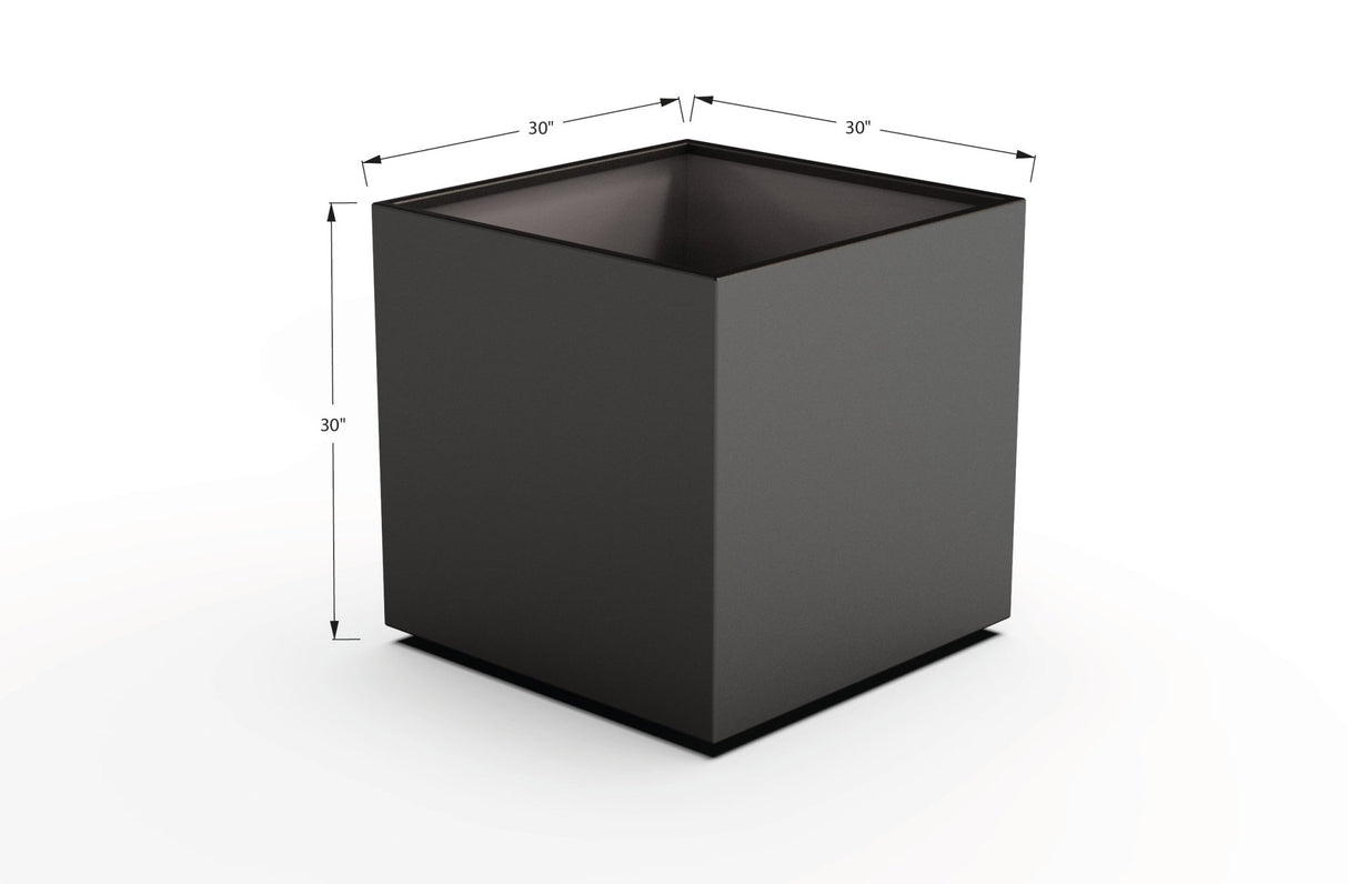 Aluminum Square & Cube Planter - Plantercraft