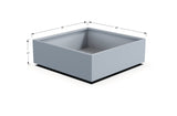 Aluminum Square & Cube Planter - Plantercraft