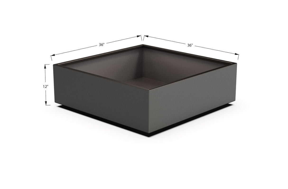 Aluminum Square & Cube Planter - Plantercraft