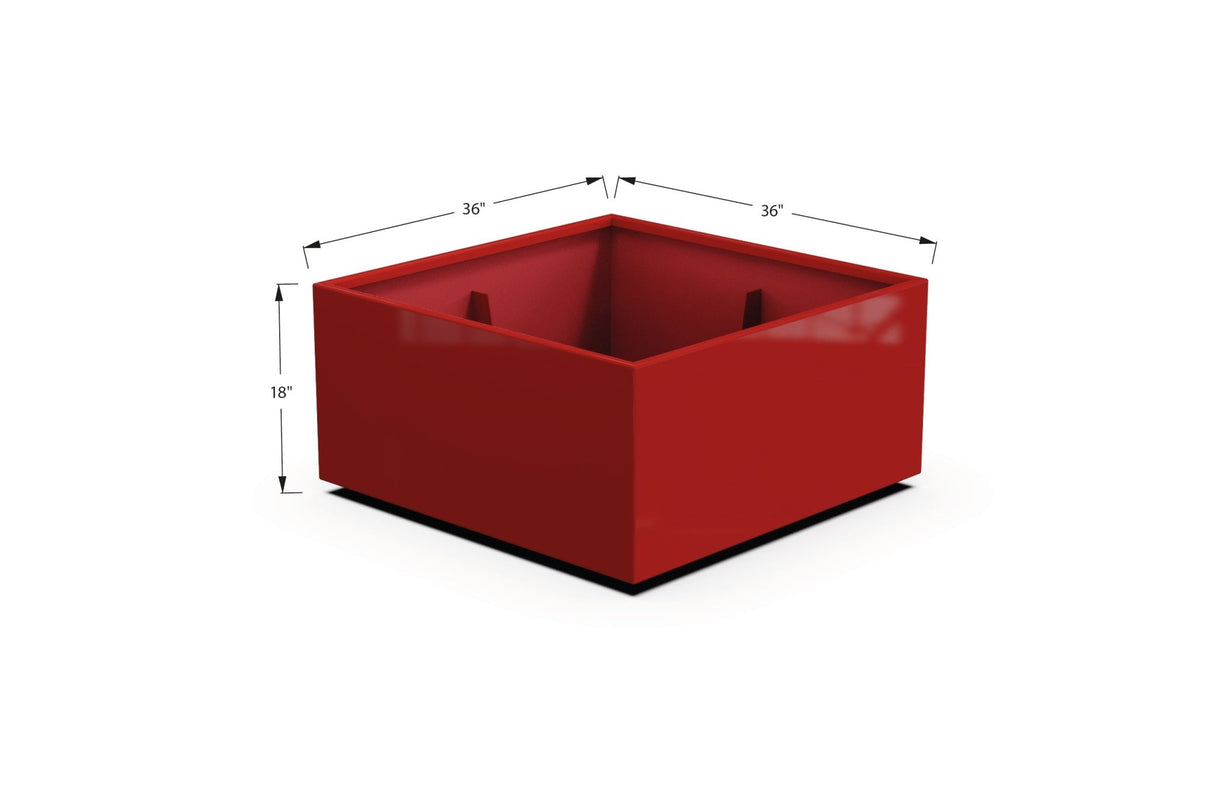 Aluminum Square & Cube Planter - Plantercraft