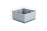 Aluminum Square & Cube Planter - Plantercraft