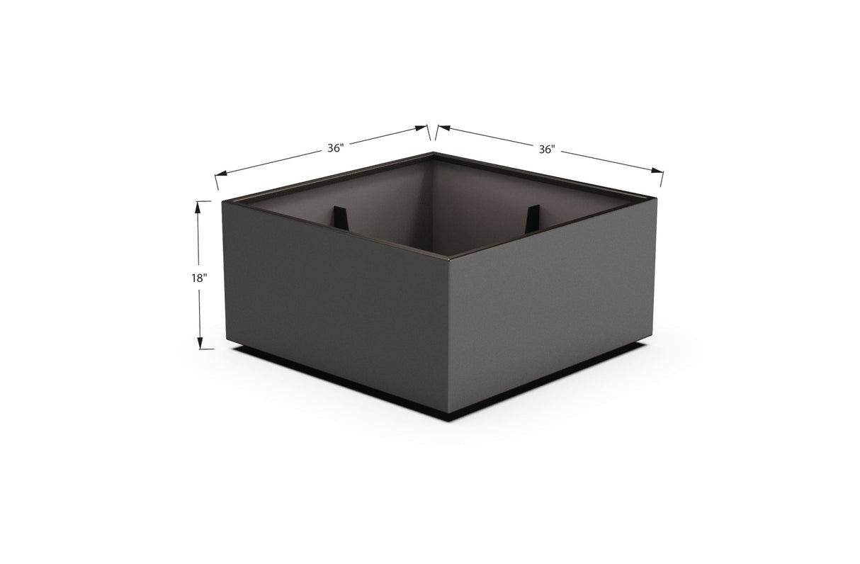 Aluminum Square & Cube Planter - Plantercraft