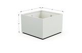 Aluminum Square & Cube Planter - Plantercraft