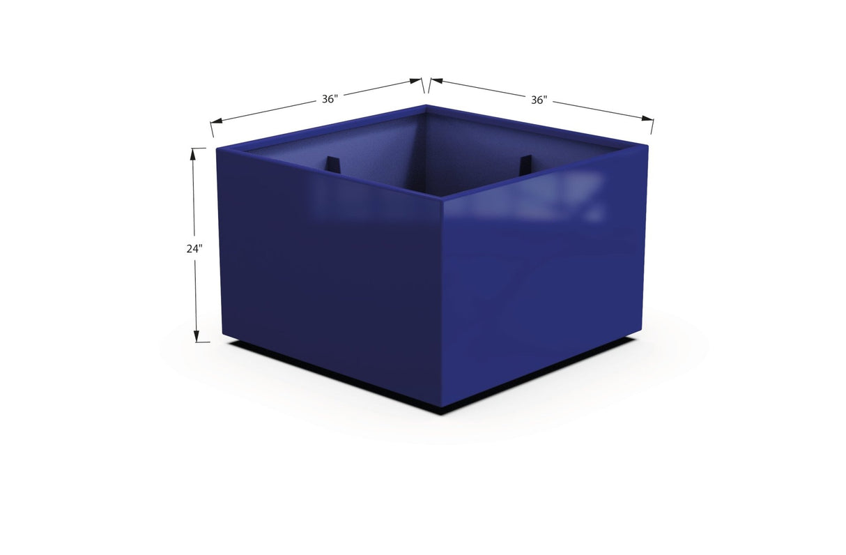 Aluminum Square & Cube Planter - Plantercraft