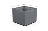 Aluminum Square & Cube Planter - Plantercraft