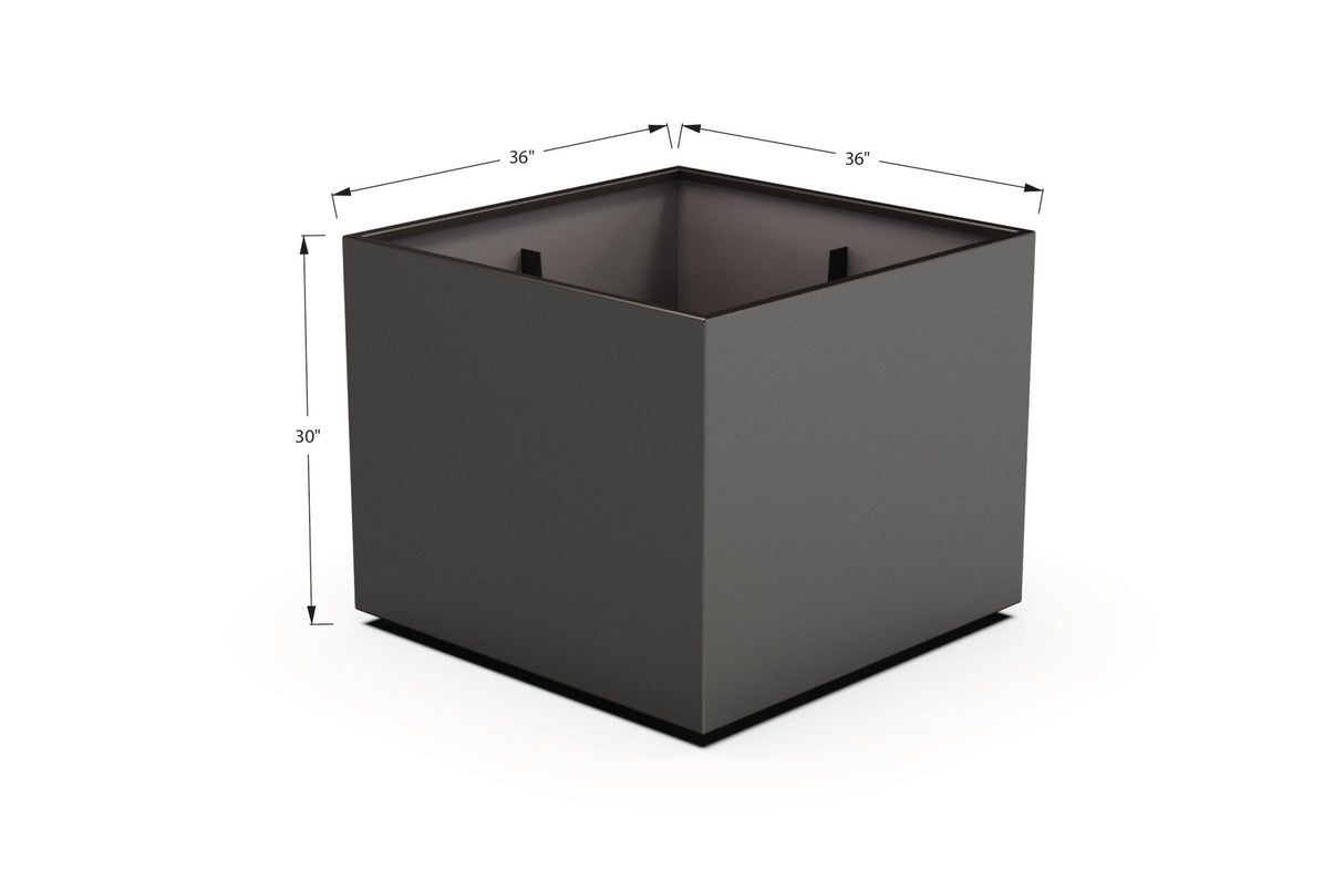 Aluminum Square & Cube Planter - Plantercraft