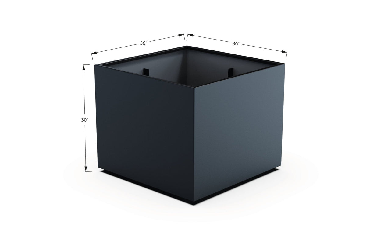 Aluminum Square & Cube Planter - Plantercraft