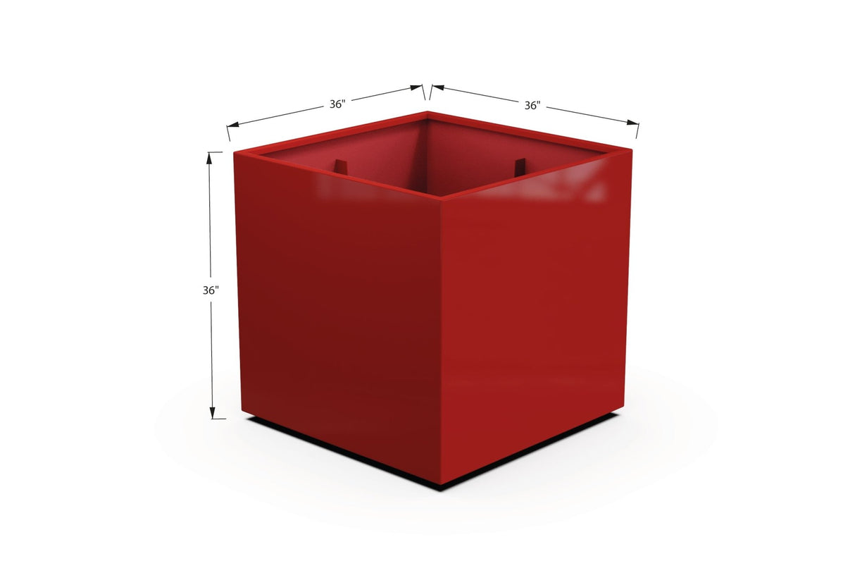 Aluminum Square & Cube Planter - Plantercraft