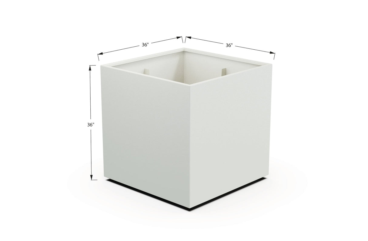Aluminum Square & Cube Planter - Plantercraft