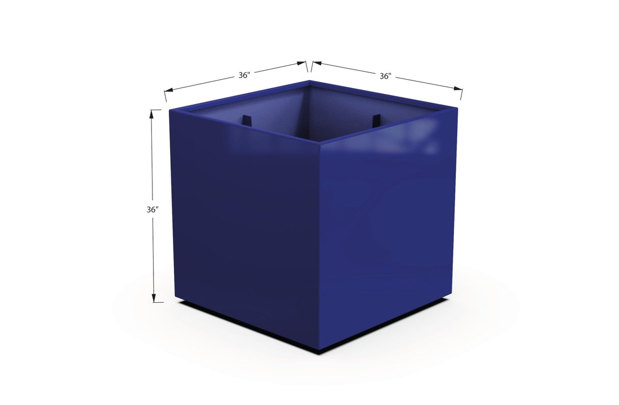 Aluminum Square & Cube Planter - Plantercraft