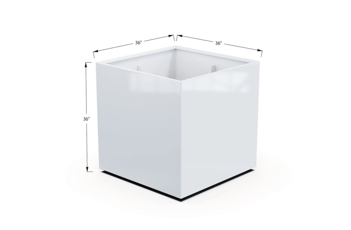 Aluminum Square & Cube Planter - Plantercraft