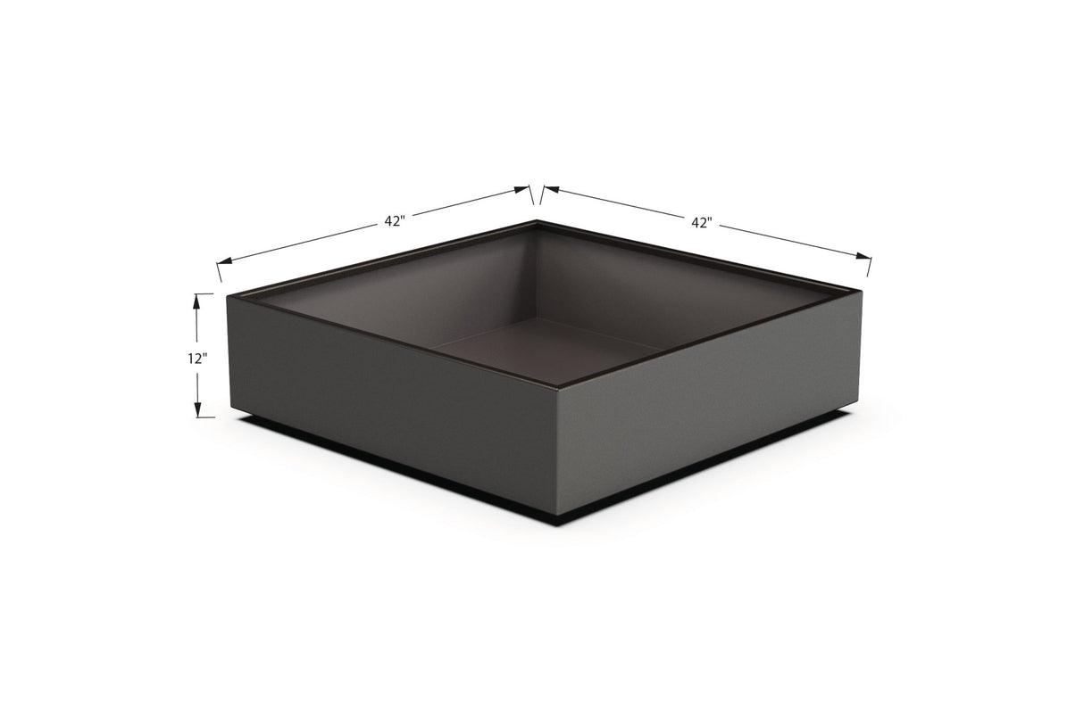 Aluminum Square & Cube Planter - Plantercraft