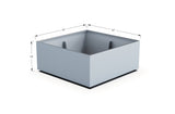 Aluminum Square & Cube Planter - Plantercraft
