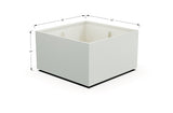 Aluminum Square & Cube Planter - Plantercraft