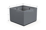 Aluminum Square & Cube Planter - Plantercraft