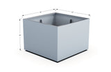 Aluminum Square & Cube Planter - Plantercraft