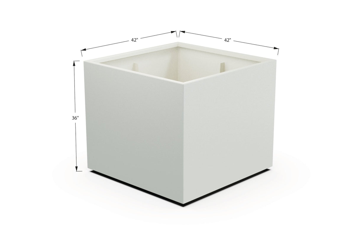 Aluminum Square & Cube Planter - Plantercraft