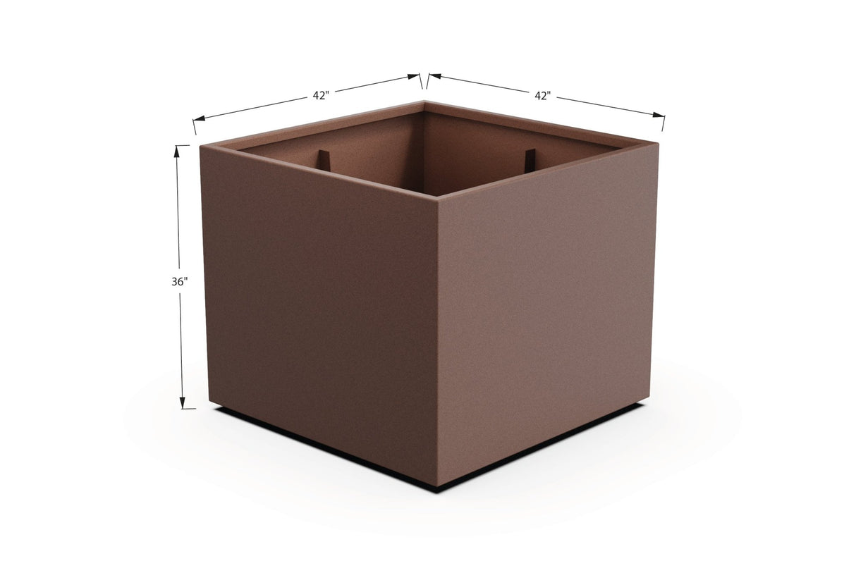Aluminum Square & Cube Planter - Plantercraft