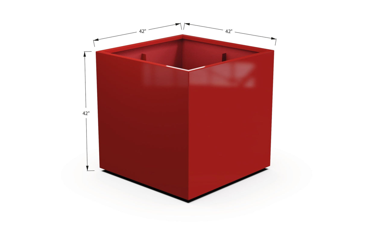 Aluminum Square & Cube Planter - Plantercraft