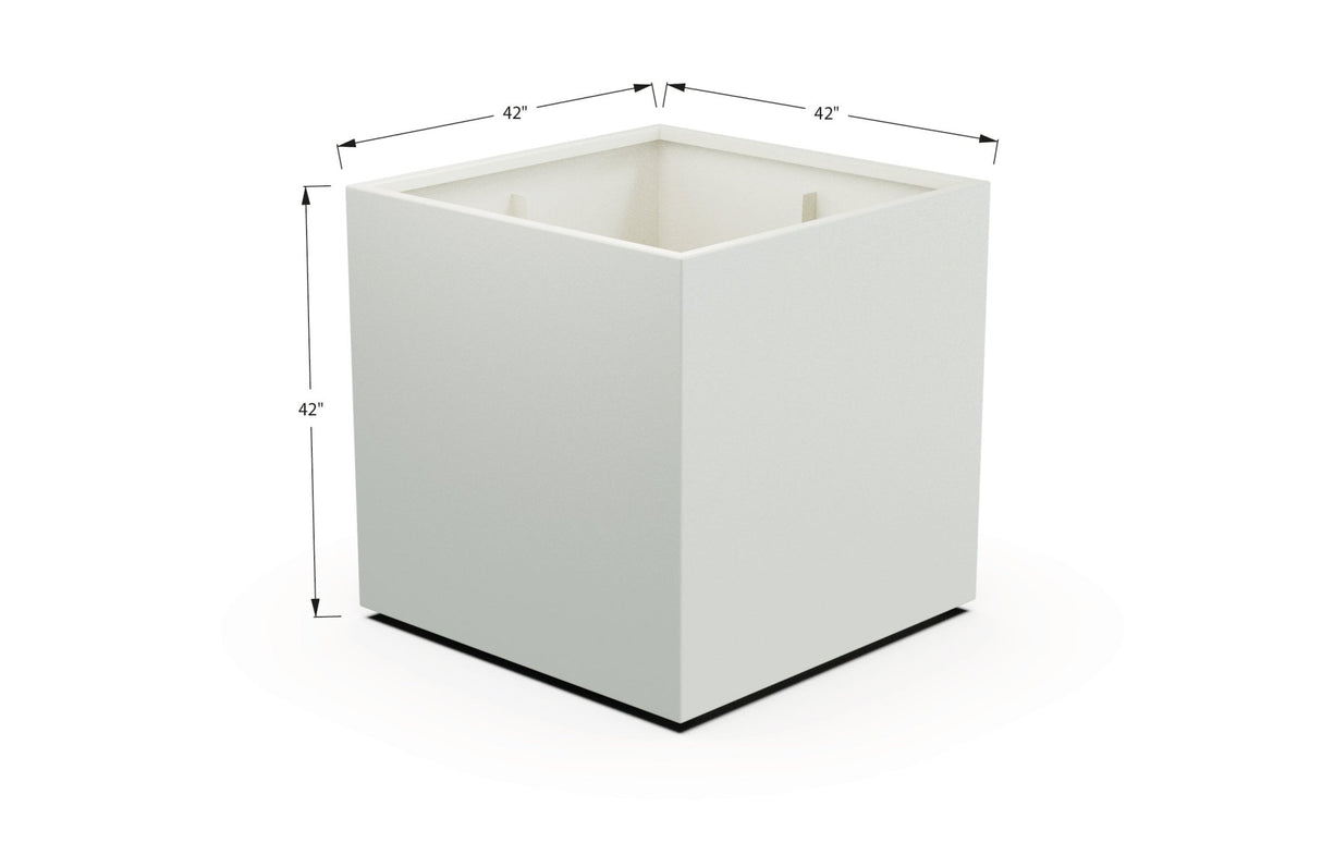 Aluminum Square & Cube Planter - Plantercraft