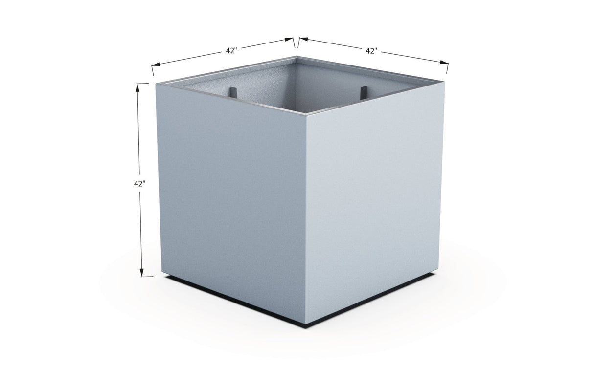 Aluminum Square & Cube Planter - Plantercraft