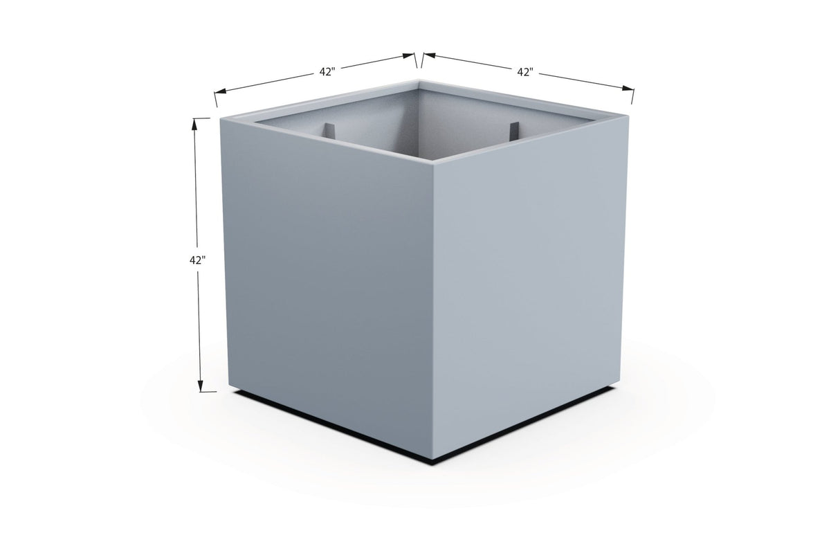 Aluminum Square & Cube Planter - Plantercraft