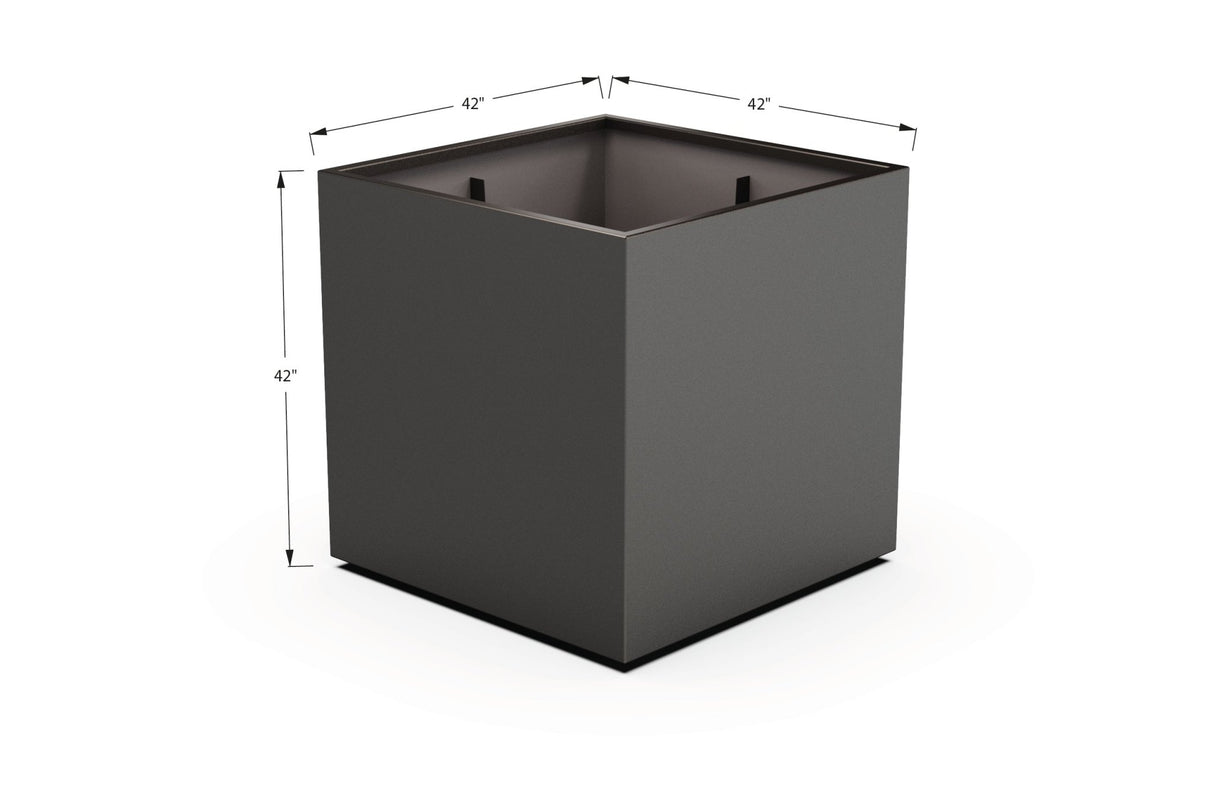 Aluminum Square & Cube Planter - Plantercraft