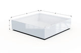 Aluminum Square & Cube Planter - Plantercraft