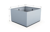 Aluminum Square & Cube Planter - Plantercraft