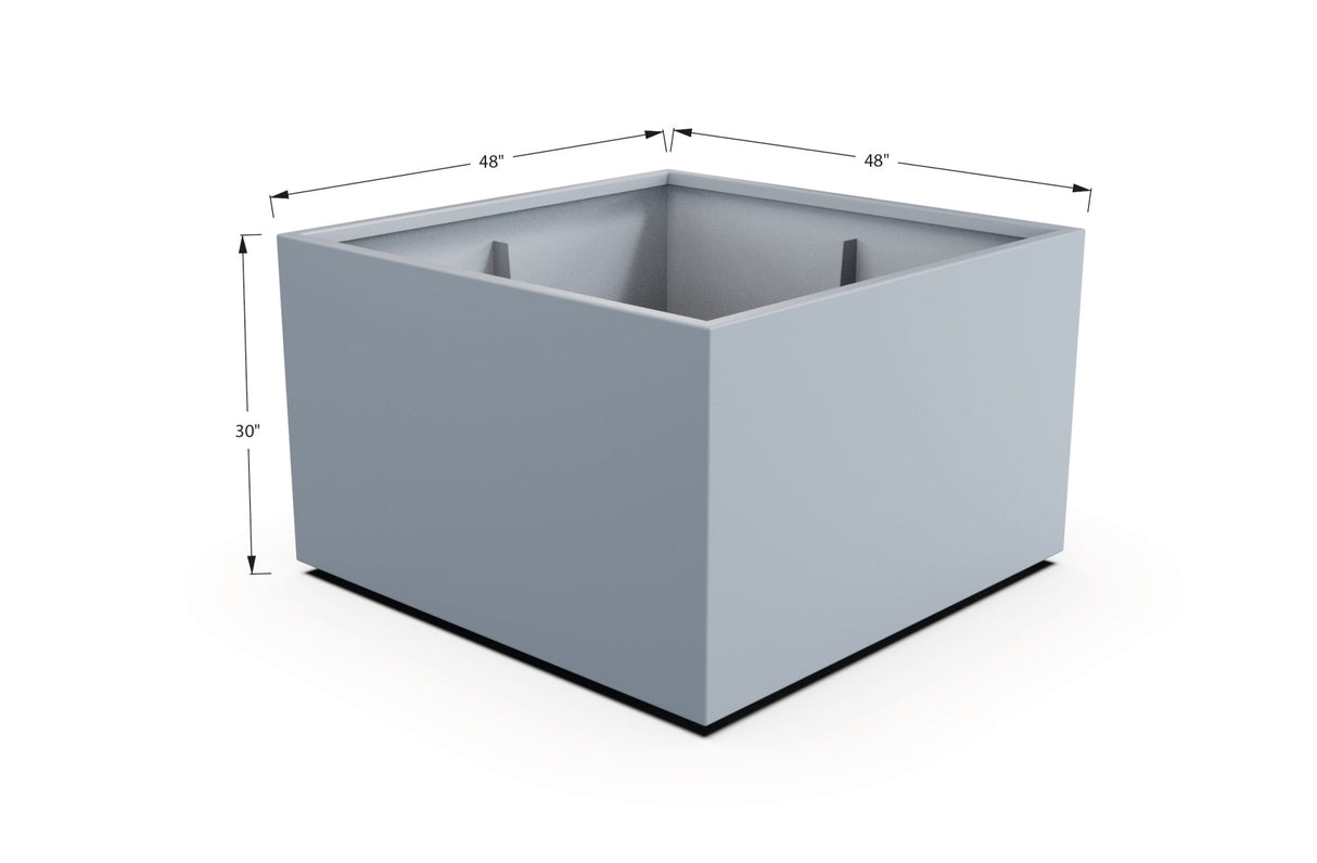 Aluminum Square & Cube Planter - Plantercraft