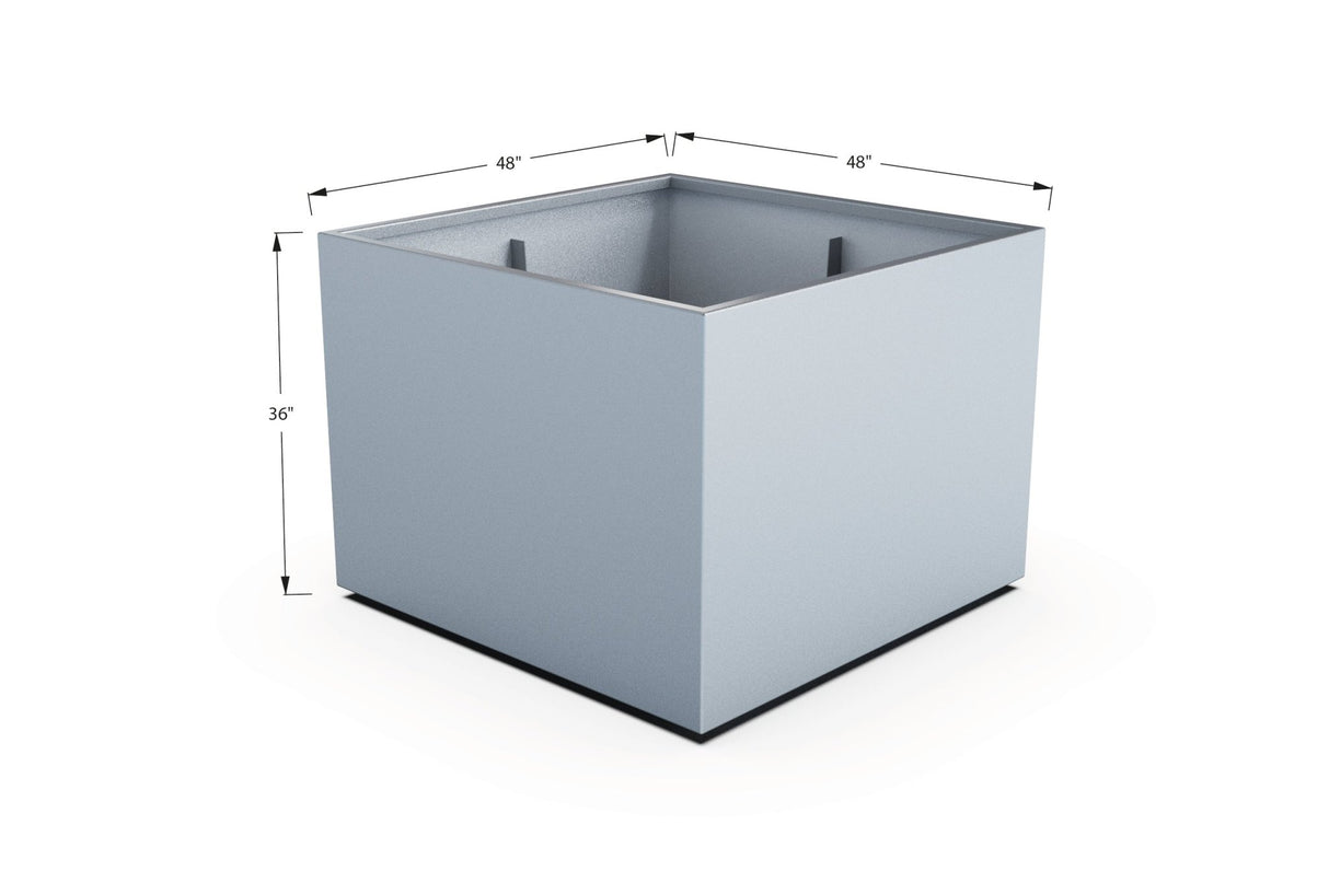Aluminum Square & Cube Planter - Plantercraft