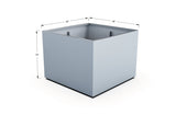 Aluminum Square & Cube Planter - Plantercraft