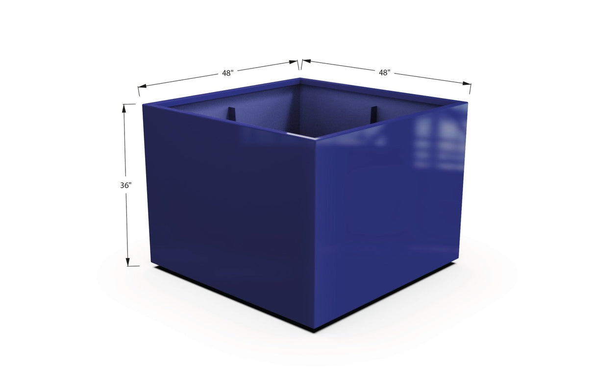 Aluminum Square & Cube Planter - Plantercraft
