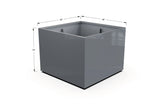 Aluminum Square & Cube Planter - Plantercraft